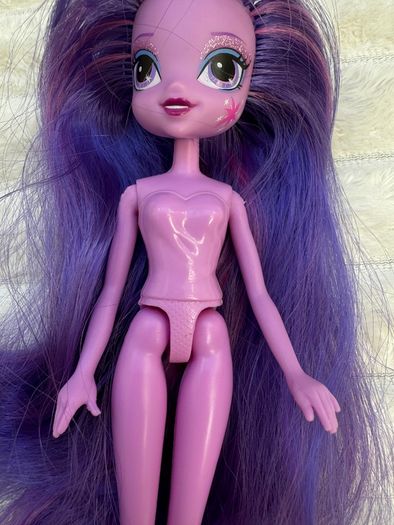 My Little Pony G4 Twilight Sparkle Original Series Equestria Girl Doll approx. 21 cm. Used Please see photos