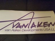 main image for ad Vanaaken windscreen decal
