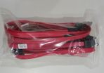 8 X SATA Data Cable 6 Gb/S 57Cm Red (New)