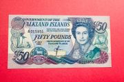 Falkland. Islands   50 Pounds. 1990   Pick 16 Scarce.uncirculated