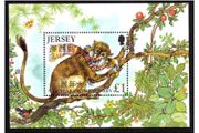 2004 Jersey Chinese Year of the Monkey Commemorative Stamp Miniature Sheet Mint Never Hinged (MNH)