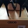 NEW Asos black studded strappy heels 6 Image 3