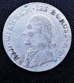Germany  Kingdom of Prussia  1800  A  3 Groscher  Frederick William III  1797-1840