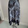 skirt paisley print asymmetrical hemline skirt H&M size small 10/12 Image 3