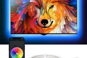 LED Backlight with App Control, RGB LED Strip Light, USB Powered, Adjustable Lighting Kit for 40-60in TV, Computer, Monitor (FREE SHIPPING)