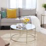 Coffee Table Round Glass Table - Free Delivery Nationwide Image 6