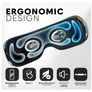 Adamson eye massager for migraine relief with Heat and Cooling for Migraines + Dry Eyes + Dark Circles | Rechargeable, Bluetooth Music + Improve Sleeping Image 6