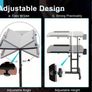 Portable Tattoo Workbench Beautician Adjustable Height Artist Station Image 4