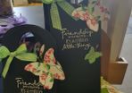 Handmade Door Hanger Sign for Friends