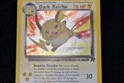 pokemon dark raichu holo team rocket Lp