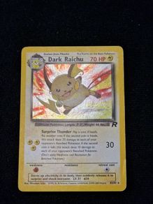 pokemon dark raichu holo team rocket Lp