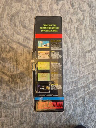 Super Nintendo Streetfighter 2 Console Boxed