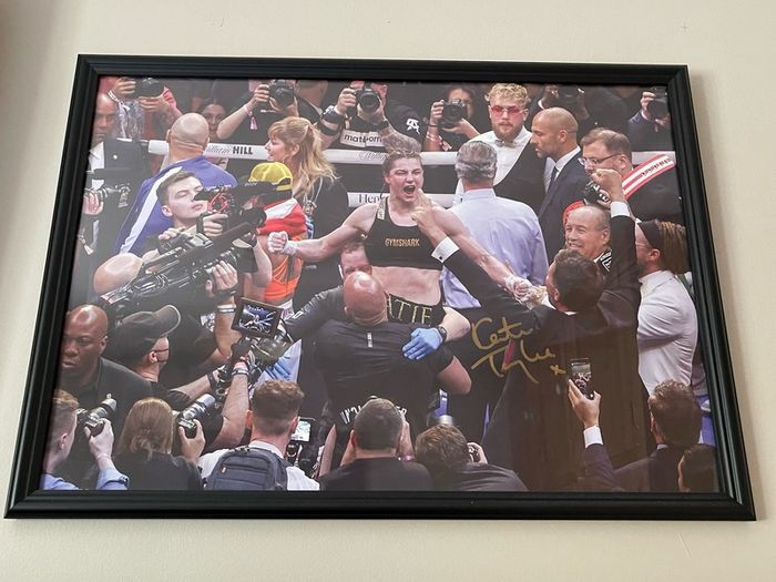 Katie Taylor Pride Of Ireland Signed Poster