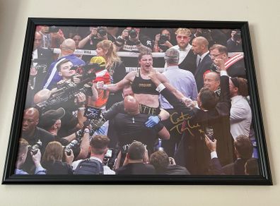 Katie Taylor Pride Of Ireland Signed Poster