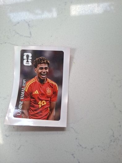 world cup coke yamal sticker
