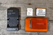 fujifilm finepix z10 fd digital camera 7.2MP 3x zoom metallic orange