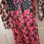 Dancing Leopard Wrap Maxi Dress Size Uk 16 /14 Image 3