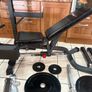 Heavy Gym Power Squat Rack Set, Bench, Bar / Weight Holders, Bars, Weights + More!!! Image 3