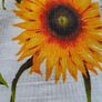 Handmade " Sunflowers "table runner  33cm x 170cm Image 4