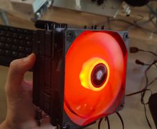 Tempest PRO Cooler 4 Pipes CPU Cooler Black ARGB
