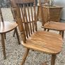 Solid wood dining chairs Image 2