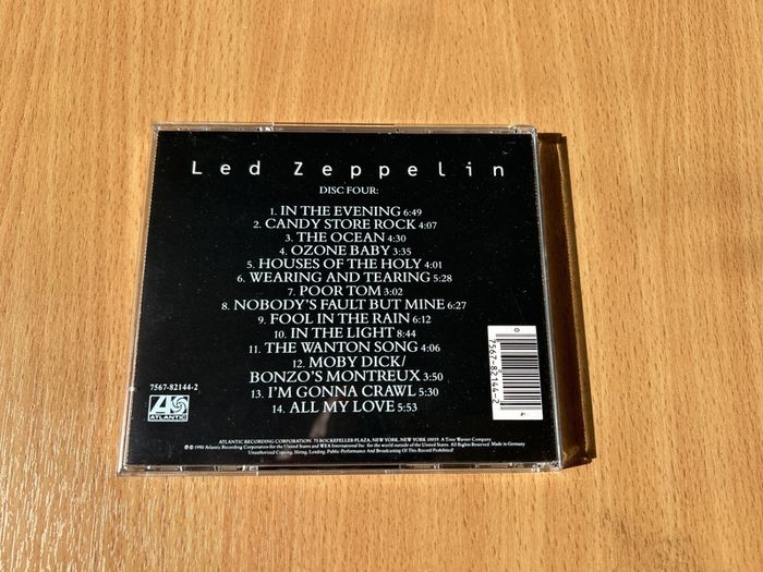 Led Zeppelin - 4 CD BoxSet (4)