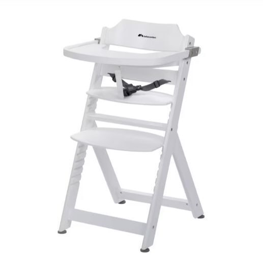 Bebeconfort Wooden High Chair (White)