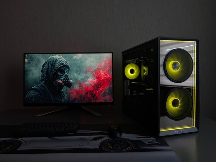 High Quality Lian Li AMD Ryzen Custom Gaming PC | 7800X3D | RX9060XT 16GB | 32GB DDR5 | NVMe | Corsair 850X Gold | AIO LCD