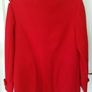 BNWT - Marks & Spencer red wool coat UK 8 Image 2