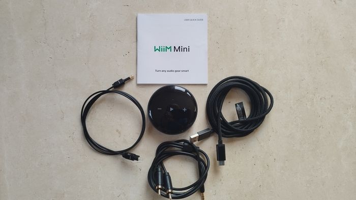 WiiM Mini Hi-Res Audio Streamer