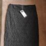 Brand new Black Frill Hem Lace Midi Skirt, NEW LOOK, SIZE 8 Image 3