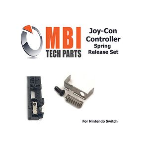 Nintendo Switch Joy-Con Controller Slider Rail Release Spring and Bracket JoyCon