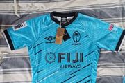 Umbro Fiji 7s 2025/26 Away Rugby Jersey - Medium - New With Tags