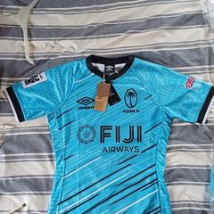 Umbro Fiji 7s 2025/26 Away Rugby Jersey - Medium - New With Tags