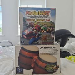 Nintendo Gamecube console and Bongo set