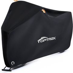 Bike Cover, Bike Covers for Outside Storage, 210T Outdoor Waterproof Bicycle Cover with Lock Holes, Anti Rain UV Bike Covers with Storage Bag for Mountain Bike, Road Bike
