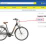Ladies bike Lapierre 400 City Bike 7 Speed +Wicker Basket & Lock included Image 2