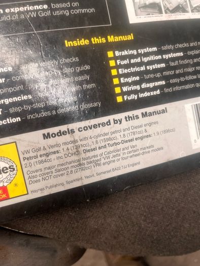haynes manual