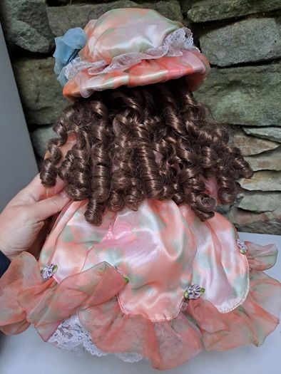 Large Vintage Porcelain Doll Vintage