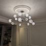 Set of Two Statement Pendant Lights, Large & Small Image 2