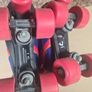 Kids NO FEAR roller skates boot skates SIZE UK 1 EU 33 Image 8