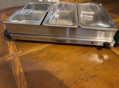 Buffet server tray