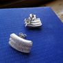 Heavy Sliver earrings Image 2