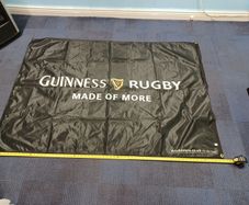 Guinness rugby flag