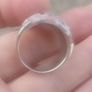 Stunning Mother Of Pearl Sterling Silver Ring Image 9