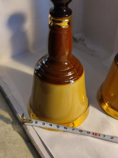 Set Of 2 Bell's Scotch Whisky bell Bottle.