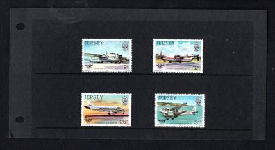 1984 Jersey Aviation History. 40th Anniversary of International Civil Organisation Commemorative Stamps Presentation Pack