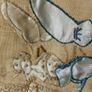 Beautiful embroidered piece of linen Image 5