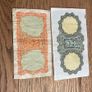 Lady lavery one pound note and ten shilling note Image 2