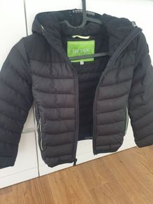 hugo boss puffer jacket size 3-4